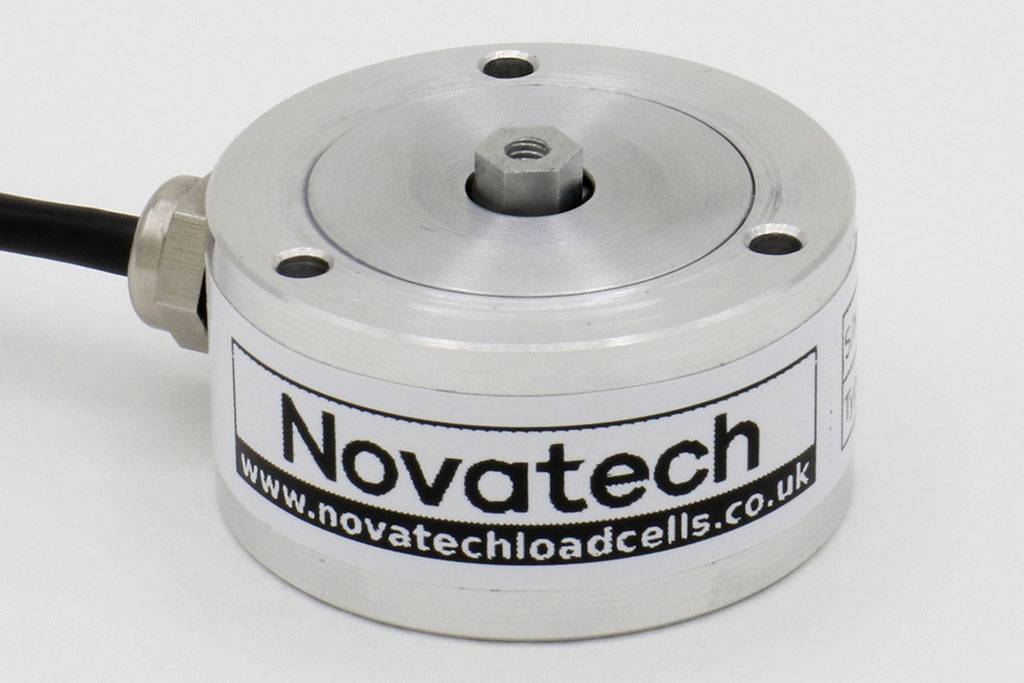 F330 Fatigue Rated, High Stiffness, Low Range Loadcell, Circular Housing Image 1